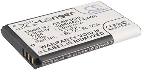 Cameron Sino baterija za Soundmaster TR150WS P / N: 1200mAh / 4.44Wh Li-ion