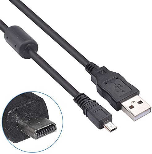 AUHSUXO UC-E6 USB zamena kabela za prenos fotografija Kompatibilan sa Nikon Digital Camera UC-E16 UC-E17 SLR