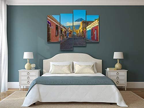 Antigua city at Sunrise Canvas Wall Art viseće slike moderno umetničko delo apstraktne slike štampanje slika