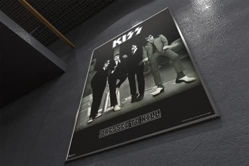 Poljubac obučen da ubije omot albuma Posteri zidni dekor Rock Retro Vintage dekor teški metalni