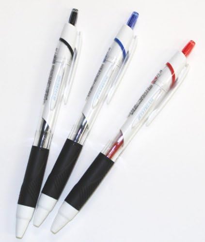 Uni-Ball Jetstream Extra fine tačke valjkastih koljnika olovke, -Rubber Grip tip -0.5mm-crna