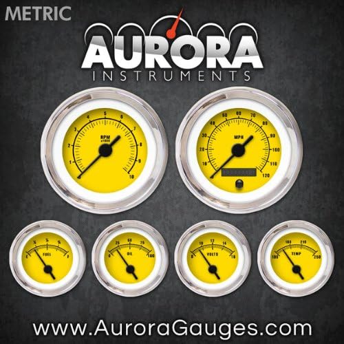 Aurora Instruments 5113 Rider Žuta Metrička 6-Mjerilo Set
