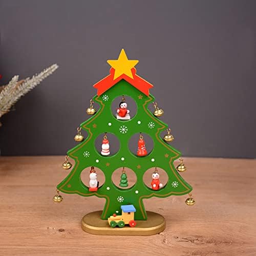 Xios Božićni ukras 2022 ukrasni akcenti za kućno dekor umjetno božićno stablo DIY Mini božićno stablo