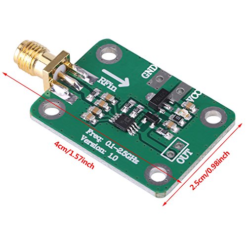 1pc 0,1-2,5 GHz RF signalni mjerač snage Logaritamske detektor Dynamic ALC AGC kontrola