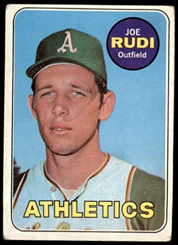 1969 TOPPS # 587 Joe Rudi Oakletski sajam atletske atletike