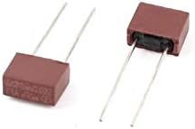 Novi LON0167 15pcs AC 250V 1a 2 pin T Tip pravokutnik Oblik električni folijski otpornik (15pcs