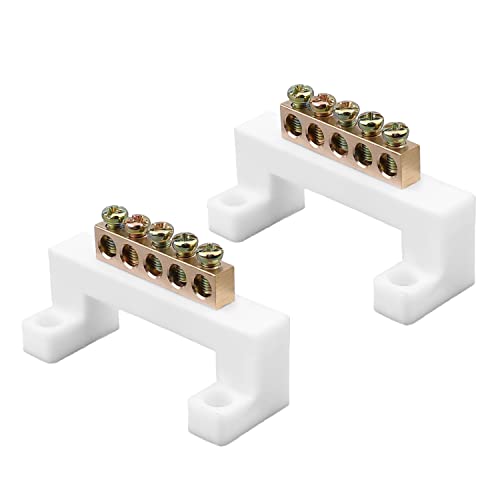 Heyiarbeit bakar Screw Terminal Block barijera Strip most oblik konektor 5 pozicije bez vijaka