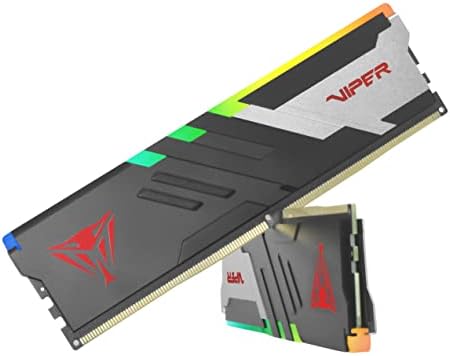 Patriot Viper Venom RGB DDR5 32GB 5600MHz UDIMM-ov komplet za paket za paketu na radnoj površini - PVVR532G560C36K
