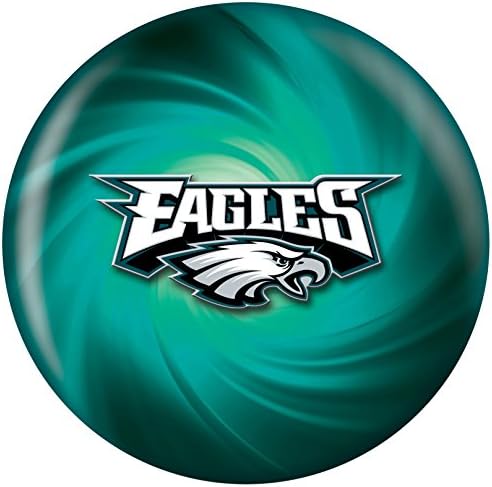 Strikeforce Bowling zvanično licencirani NFL Philadelphia Eagles Undrilled Bowling Ball