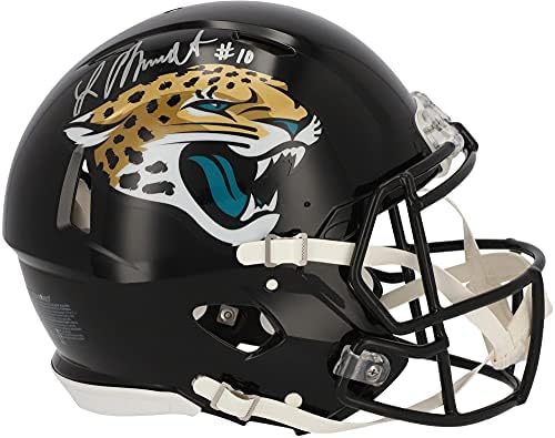 Laviska Shenault Jacksonville Jaguars Autographed Riddell Speed Authentic helmets-autographed NFL Helmets