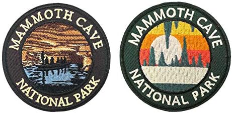 Slatka patch 3 Mammoth pećinski nacionalni park vezeno željezo na šivanju na platformu prirode