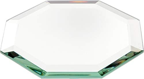 Plymor Octagon 5mm Zakošeno stakleno ogledalo, 4 inča x 4 inča