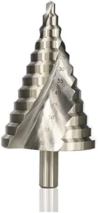 Burgije za bušenje metalni otvarač rupa HSS okrugla Koračna bušilica za bušilicu korak burgija 1 kom 6-60mm