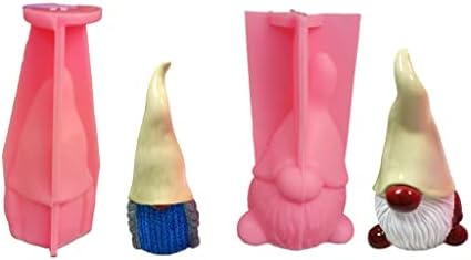 3D Gnome statua epoksidne reselne kalupe aromaterapija malter sapuna Silikonska kalupa DIY DIY DIY