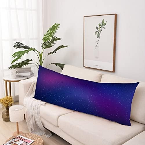 UTF4C zvijezda Planet Galaxy jastuk za tijelo pamuk 20 x 54 Odrasli mekani sa patentnim patentnim jastučem