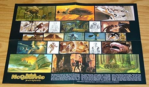 Ralph McQuarrie Star Wars 20 x 14 poster - preljevi; poster