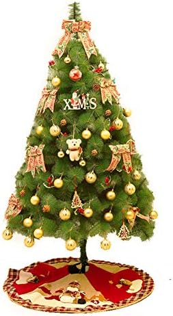Yumuo luksuzno umjetno stanje božičara, šifrirane luksuzne pine igle Xmas borove boje za odmor sezonski
