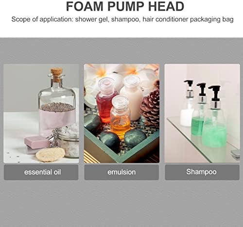 Healifty 3kom pumpa za pjenasti sapun zamjena za pjenasti dozator sapuna glava za pjenasti dozator sapuna poklopci