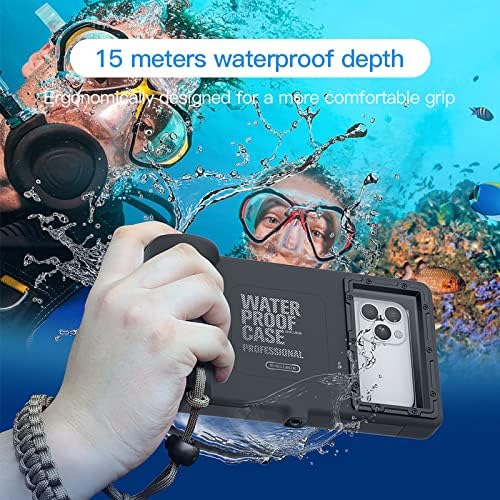 Vodootporna futrola za telefon za IP 6-13 Pro Max, Galaxy S6-S21 Ultra za snorkeling i snimanje fotografija