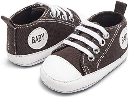 EOAIOILO bebe cipele, 0-18 mjeseci dječje dječake Dječji dečji dečji crtić mekani potplat Prvo hodanje cipele u zatvorenim cipelama