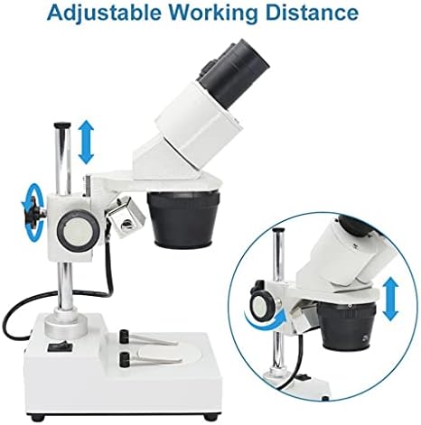 TJLSS binokularni Stereo mikroskop industrijski Stereo mikroskop gornji LED osvetljenje mobilni