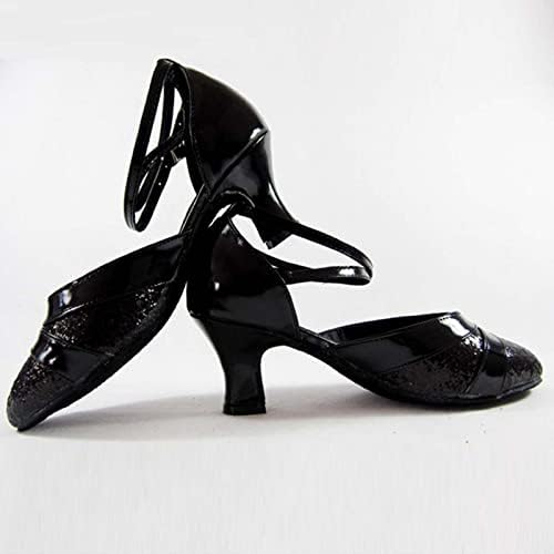 RBCULF Plesne cipele za žene Stiletto modne blještave haljine Sandale Ljetne klizne klizanje