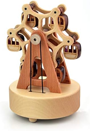 Binkegg igra [uvijek sa mnom] Drveni vjetar ud ferris kotača Muzička kutija sa sankyo muzičkim