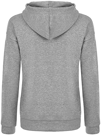 NOKMOPO Fall džemperi za žene 2022 Ženske kovrčene ispis dugih rukava s dugim rukavima pulover bluza