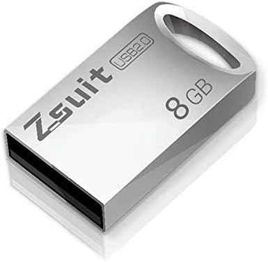 LuokangFan llkkff Computer Storage Storage ZSUIT 8GB USB 2.0 mini metalni prsten oblik USB fleš disk