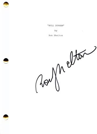 Ron Shelton potpisao Autograph Bull Durham Full film s skriptom - Oscar dobitnik Najbolji originalni