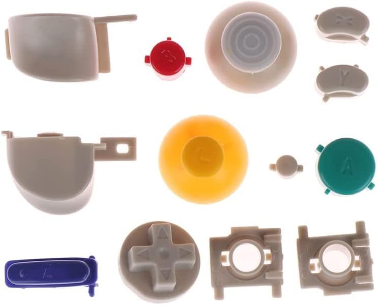 Colorful Full Set dugmad L R desno lijevo dugme okidač D-Pad ABXY Buttons Mod Kit Set za Gamecube NGC kontroler
