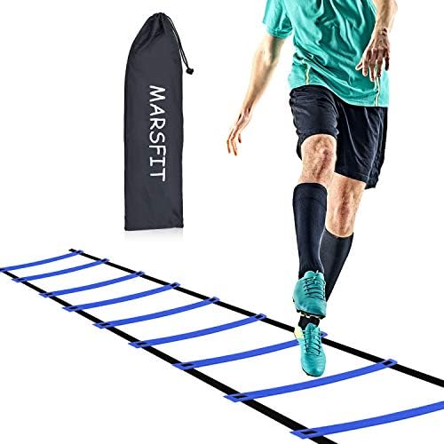 Postavite agility ljestvicu za trening brzine ljestve za noge za noge za sport fudbalske nogometne vježbe