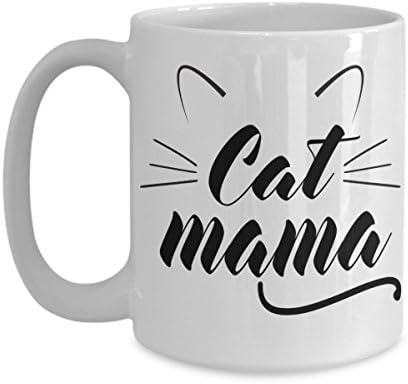 Mačka mama - Šalica za kafu SAD - najslađeg poklona za mačju ovisniku, godišnjica venčanja Valentinovo
