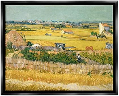 Stupell Industries the Harvest Vincent van Gogh klasična slika zidna umjetnost s plutajućim okvirima,