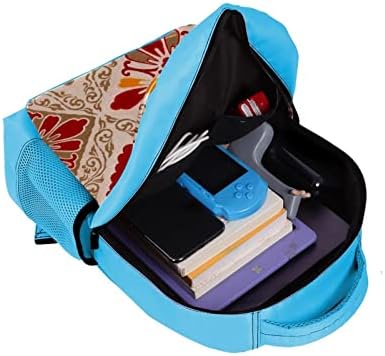 VBFOFBV ruksak za žene Daypack backpad bagera za laptop Tražena, japanski crveni romb cvijet berbe