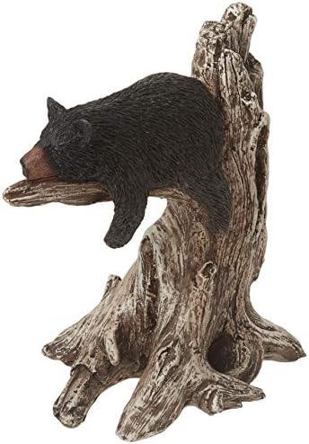 Kradutstreet fba_ss-g-54292 ss-g-54292 crni medvjed spavanje na drvećoj figurini, 9 , multi