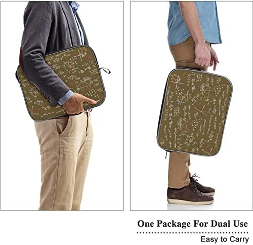 Naučni matematički laptop futrola Prijenosna torba za laptop torba za torbu za torbu za nošenje za muškarce