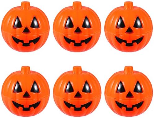 Aboofan mini Halloween Prijenosni kašika bundeve 6pcs Dječji trik ili liječiti držač kampiona za