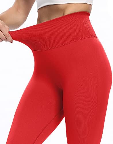 AGROSTE Scrunch trening helanke za podizanje zadnjice za žene bešavne pantalone za jogu visokog struka za kontrolu stomaka Gym Booty Tight