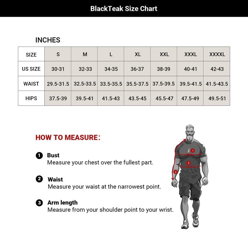 BlackTeak Muškarci 2 u 1 Grafički kratkih kratkih kratkih hlača 7 inča Lagane atlete teretane s kompresijom