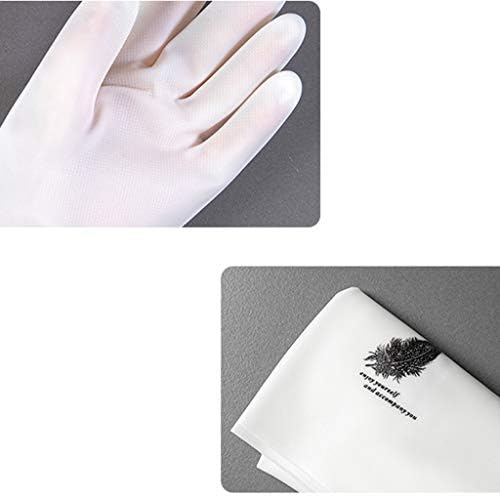 Dbylxmn Nitrile rukavice za pranje posuđa izdržljiva posuda za četkicu od lateksa pranje vodootpornih rukavica rukavice za teške uslove rada srednje