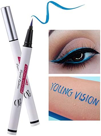 Hmdabd Waterline olovka za oči dostupna 5 boja za oči Liquid Pen Crna / Bijela/Smeđa/crvena / plava vodootporna olovka za oči od znoja 5ml Eyeliner i
