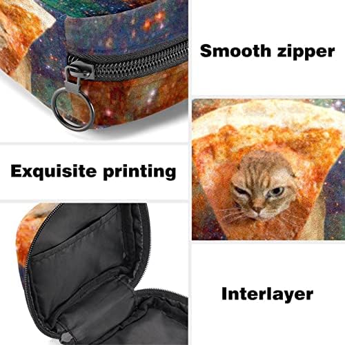 Torba za šminkanje Cat Star Sky Pizza kozmetička torba torbica za šminkanje putna toaletna torba Organizator