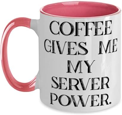 Jedinstveni server, kafa mi daje moju poslužicu, slatku maturu od prijatelja