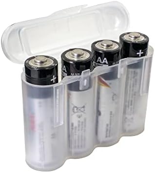 Tri EBC baterije AA AAA čista plastična kutija za čuvanje baterija USA Ship