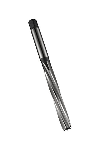 Dormer B10019.0 Reamer sa kvadratnim rukom, svijetlim / slojem, čelik velike brzine, promjer glave 19 mm, dužina flaute 93 mm, puna dužina 188 mm