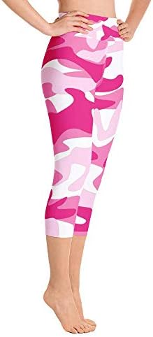 Tie Dye Capri yoga hlače za žene High Struk džep za vježbanje za žene