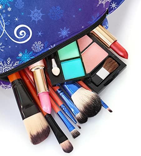Kozmetičke vrećice za žene, torbe torbice šminkeri organizator za skladištenje makeupe Girls, božićne