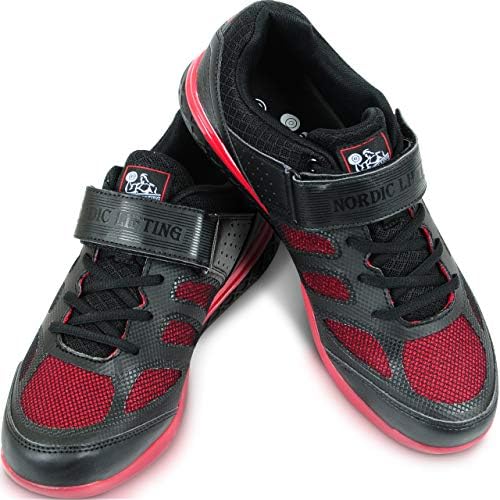 Kettlebell-35 lb paket sa cipelama Venja Veličina 12-Crno crvena