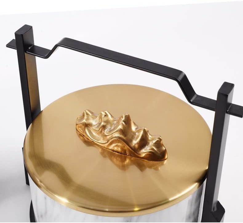 N / A Model Soba Mekani ukras Metalni planinski uzorak okrugli skladišni nakit kutija Studij dekoracija